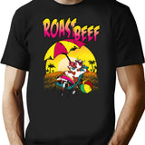 Roast Beef 80S Style T-Shirt for Men & Women, T-Shirts Graphic Tee - Black
