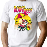 Roast Beef 80S Style T-Shirt for Men & Women, T-Shirts Graphic Tee - White