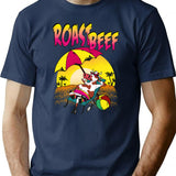 Roast Beef 80S Style T-Shirt for Men & Women, T-Shirts Graphic Tee - Navy