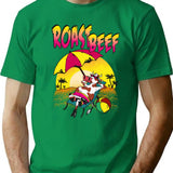 Roast Beef 80S Style T-Shirt for Men & Women, T-Shirts Graphic Tee - Green