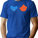 Rock Climbing Jugs T-Shirt for Men & Women, T-Shirts Graphic Tee - Blue