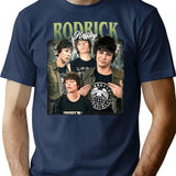 Rodrick Heffley Vintage T-Shirt for Men & Women, T-Shirts Graphic Tee - Navy