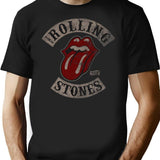 Rolling Stones Men's Tour 78 Premium Heavyweight Cotton T-Shirt - Black