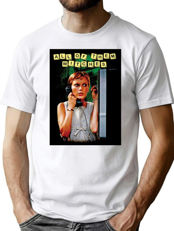 Rosemarys Baby All of Them Witches Classic Premium Heavyweight Cotton T-Shirt - White
