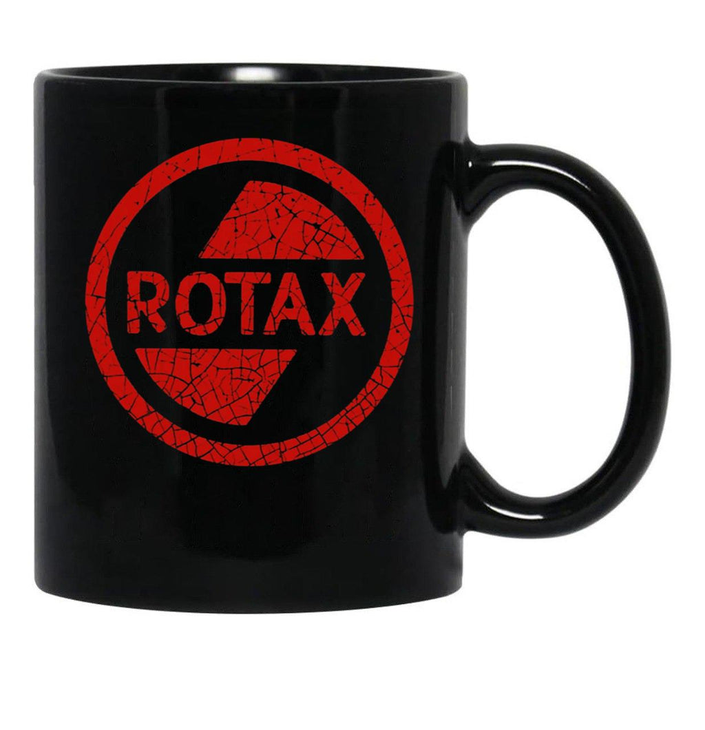 Rotax Motors 75 Classic Black Coffee Mug, Gift Coffee Mug - Black