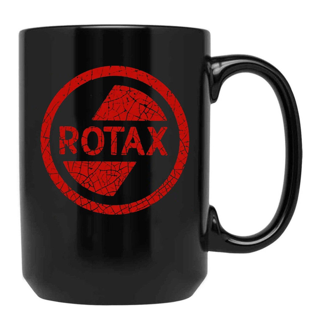 Rotax Motors 75 Classic Black Coffee Mug, Gift Coffee Mug