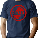 Rotax Motors 75 Classic Premium Heavyweight Cotton T-Shirt - Navy