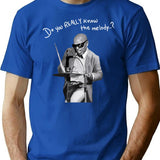 Roy Haynes- Do You Really Know The Melody.. T-Shirt for Men & Women, T-Shirts Graphic Tee - Blue