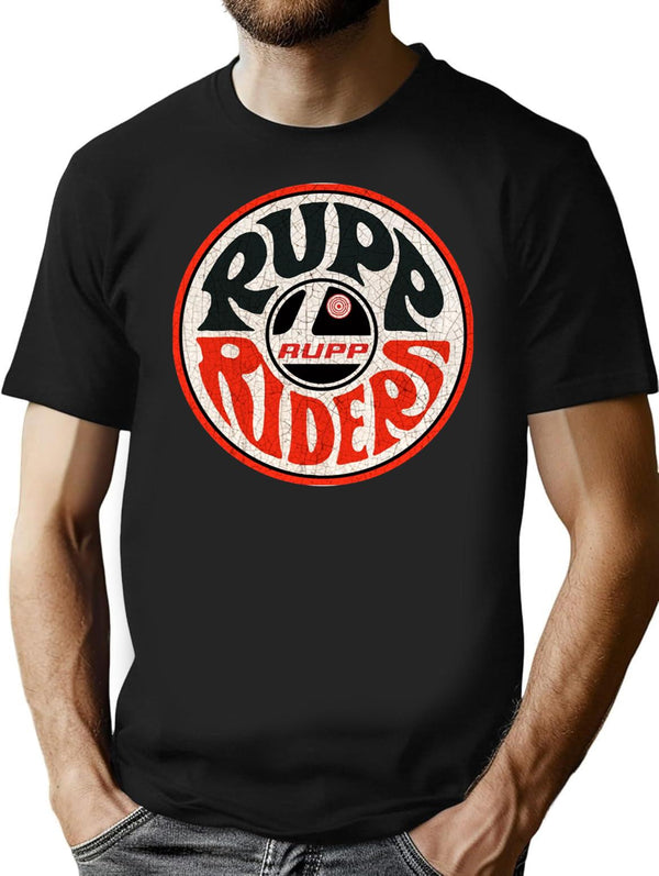 Rupp Riders 1966 Premium Heavyweight Cotton T-Shirt - Black