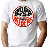 Rupp Riders 1966 Premium Heavyweight Cotton T-Shirt - White