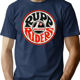 Rupp Riders 1966 Premium Heavyweight Cotton T-Shirt - Navy