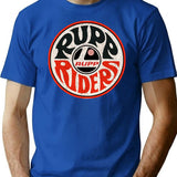 Rupp Riders 1966 Premium Heavyweight Cotton T-Shirt - Blue