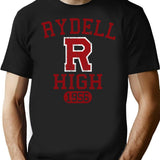 Rydell High School (Grease) T-Shirt for Men & Women, T-Shirts Graphic Tee - Black