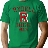 Rydell High School (Grease) T-Shirt for Men & Women, T-Shirts Graphic Tee - Green