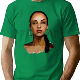 Sade Vitage 90S Classic T Shirt T-Shirt for Men & Women, T-Shirts Graphic Tee - Green