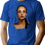Sade Vitage 90S Classic T Shirt T-Shirt for Men & Women, T-Shirts Graphic Tee - Blue