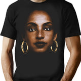 Sade T-Shirt for Men & Women, T-Shirts Graphic Tee - Black