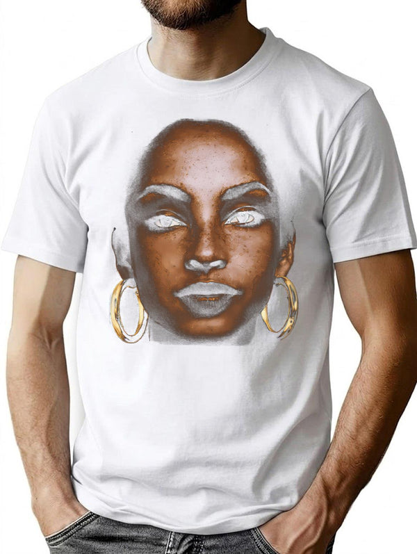 Sade T-Shirt for Men & Women, T-Shirts Graphic Tee - White