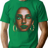 Sade T-Shirt for Men & Women, T-Shirts Graphic Tee - Green
