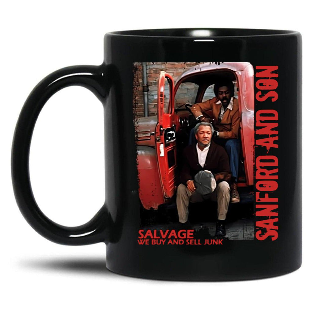 Salvage - Sanford And Son Coffee Mug Black Coffee Mug, Gift Coffee Mug