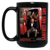 Salvage - Sanford And Son T-Shirt Black Coffee Mug, Gift Coffee Mug