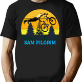 Sam Pilgrim T-Shirt for Men & Women, T-Shirts Graphic Tee - Black