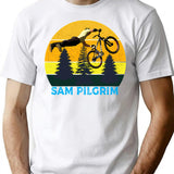 Sam Pilgrim T-Shirt for Men & Women, T-Shirts Graphic Tee - White
