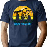 Sam Pilgrim T-Shirt for Men & Women, T-Shirts Graphic Tee - Navy