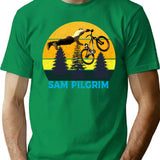 Sam Pilgrim T-Shirt for Men & Women, T-Shirts Graphic Tee - Green