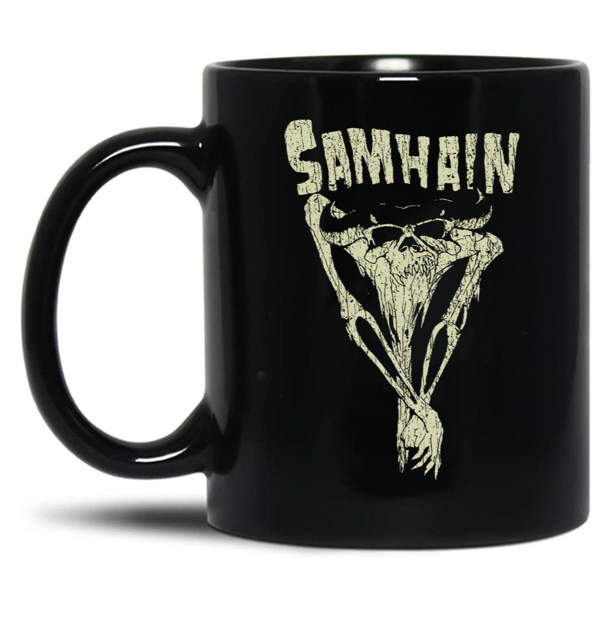 Samhain Scarecrow 1983 Classic Black Coffee Mug, Gift Coffee Mug