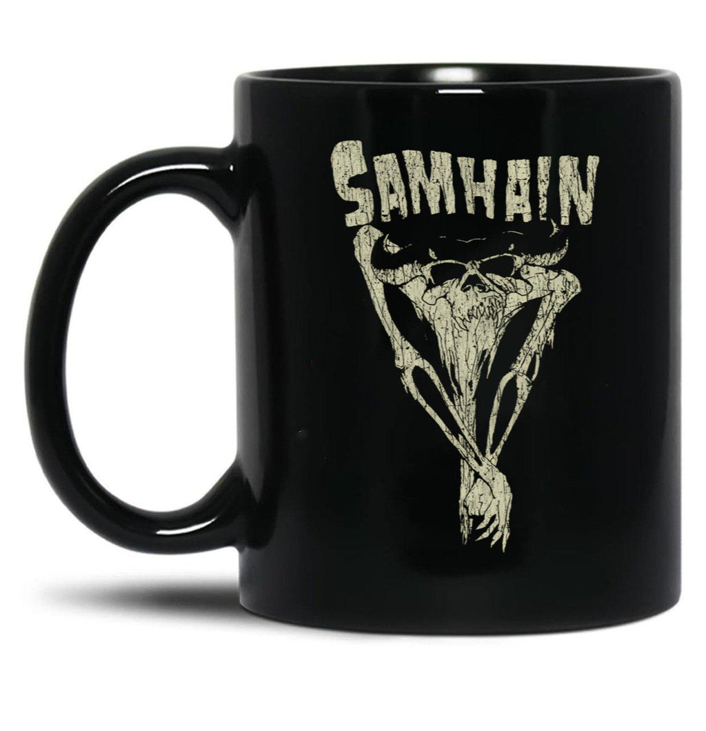 Samhain Scarecrow 1983 Black Coffee Mug, Gift Coffee Mug
