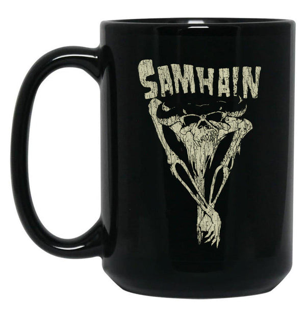 Samhain Scarecrow 1983 Black Coffee Mug, Gift Coffee Mug - Black