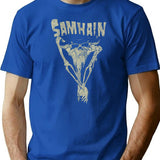 Samhain Scarecrow 1983 Premium Heavyweight Cotton T-Shirt - Blue