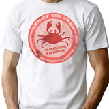 Sammy The Crab T-Shirt for Men & Women, T-Shirts Graphic Tee - White