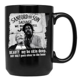 Sandford And Son Salvage Black Coffee Mug, Gift Coffee Mug