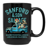 Sanford And Son 9114 South Central Black Coffee Mug, Gift Coffee Mug