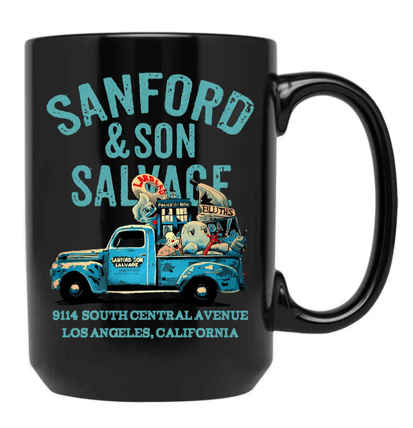 Sanford And Son 9114 South Central Black Coffee Mug, Gift Coffee Mug