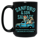 Sanford And Son 9114 South Central Black Coffee Mug, Gift Coffee Mug
