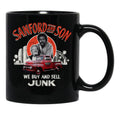 Sanford And Son Father And Son Duo Dks Worn Black Coffee Mug, Gift Coffee Mug - Black