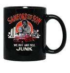Sanford And Son Father And Son Duo Dks Worn Black Coffee Mug, Gift Coffee Mug - Black