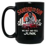 Sanford And Son Father And Son Duo Dks Worn Black Coffee Mug, Gift Coffee Mug