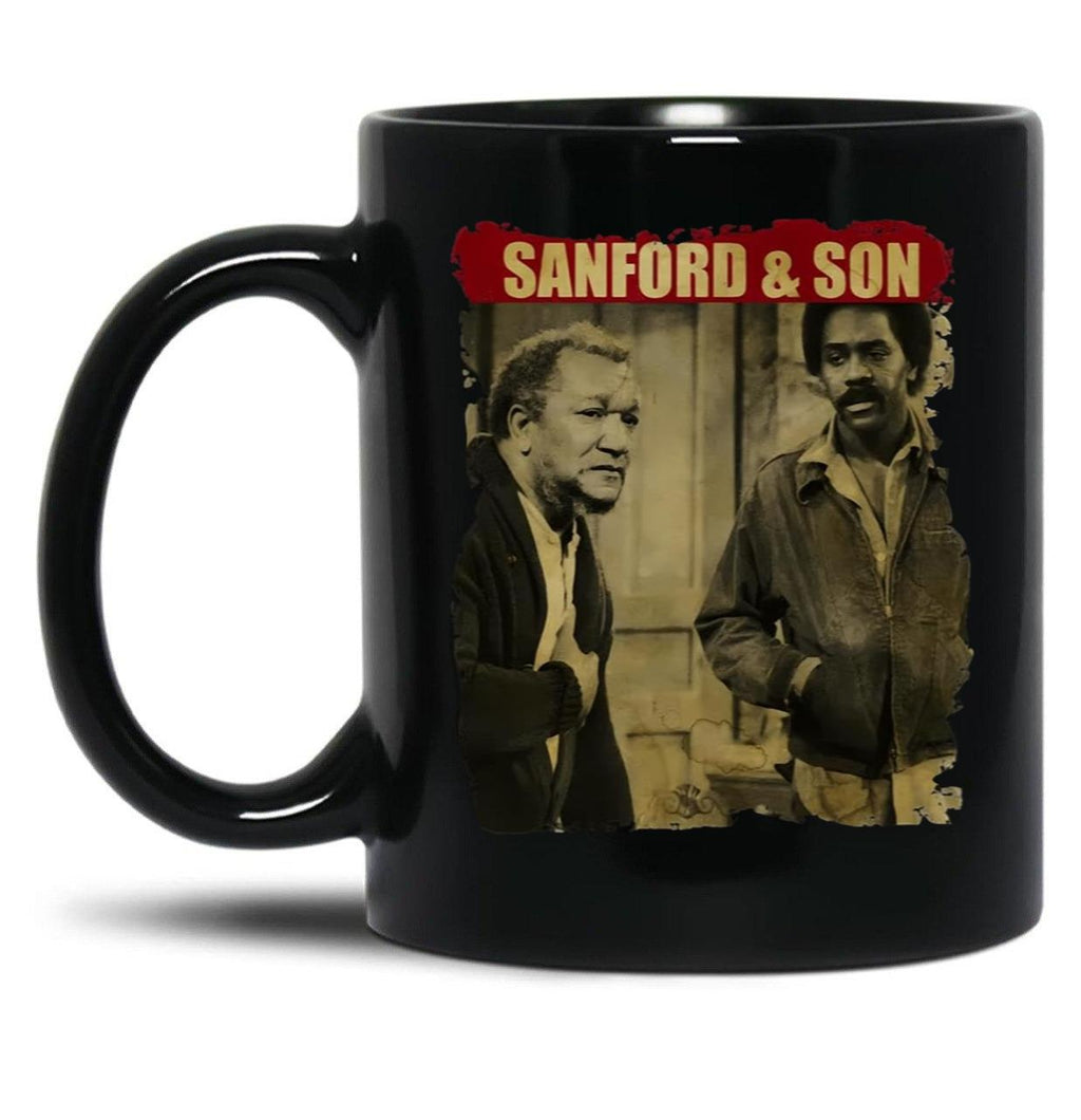 Sanford And Son - Retro Style Black Coffee Mug Black Coffee Mug, Gift Coffee Mug