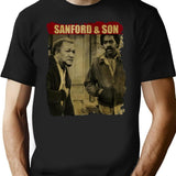 Sanford And Son - Retro Style Black Premium Heavyweight Cotton T-Shirt - Black