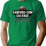Sanford And Son Salvage Door Panel Sign T-Shirt for Men & Women, T-Shirts Graphic Tee - Green