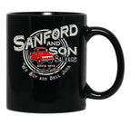 Sanford And Son Salvage Since 1972 Black Coffee Mug, Gift Coffee Mug - Black