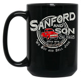 Sanford And Son Salvage Since 1972 Black Coffee Mug, Gift Coffee Mug