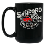 Sanford And Son Salvage Since 1972 Black Coffee Mug, Gift Coffee Mug