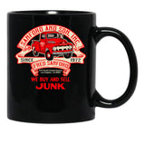 Sanford And Son Truck Ribbon Black Coffee Mug, Gift Coffee Mug - Black