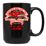 Sanford And Son Truck Ribbon Black Coffee Mug, Gift Coffee Mug