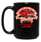 Sanford And Son Truck Ribbon Black Coffee Mug, Gift Coffee Mug